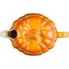 image:imageLe Creuset Stoneware Pumpkin Gravy Boat with Lid 14 oz LicoricePersimmon