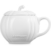 image:imageLe Creuset Stoneware Pumpkin Mug with Lid 14 oz NectarWhite