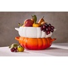 image:imageLe Creuset Stoneware Pumpkin Serving Bowl 4 qt PersimmonPersimmon