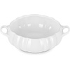 image:imageLe Creuset Stoneware Pumpkin Serving Bowl 4 qt PersimmonWhite