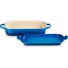 image:imageLe Creuset Stoneware Rectangular Dish with Platter Lid 3 qt NectarMarseille