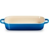 image:imageLe Creuset Stoneware Rectangular Dish with Platter Lid 3 qt NectarMarseille
