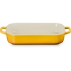 image:imageLe Creuset Stoneware Rectangular Dish with Platter Lid 3 qt NectarNectar