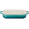 image:imageLe Creuset Stoneware Rectangular Dish with Platter Lid 3 qt NectarRiviera