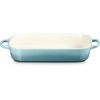 image:imageLe Creuset Stoneware Rectangular Dish with Platter Lid 3 qt NectarSea Salt