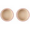 image:imageLe Creuset Stoneware Round Straight Wall Ramekin Set of 2 Nectar  Set of 2 7 oz EachCerise