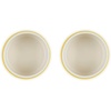 image:imageLe Creuset Stoneware Round Straight Wall Ramekin Set of 2 Nectar  Set of 2 7 oz EachNectar
