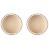 image:imageLe Creuset Stoneware Round Straight Wall Ramekin Set of 2 Nectar  Set of 2 7 oz EachOyster