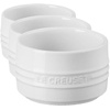 image:imageLe Creuset Stoneware Round Straight Wall Ramekin Set of 2 Nectar  Set of 2 7 oz EachWhite