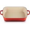 image:imageLe Creuset Enameled Cast Iron Rectangular Roaster 525 qt Nectar  525 qt 98 x 13Cerise