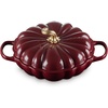 image:imageLe Creuset Enameled Cast Iron Signature Pumpkin Braiser 275 qt NectarGarnet