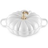 image:imageLe Creuset Enameled Cast Iron Signature Pumpkin Braiser 275 qt NectarWhite