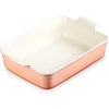 image:imageLe Creuset Stoneware Deep Rectangular Lasagna Dish 675 qt NectarPeche