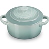 image:imageLe Creuset Stoneware Mini Round Cocotte 8oz NectarSea Salt