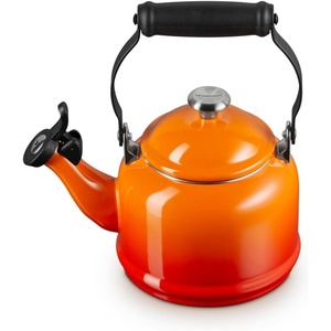 image:imageLe Creuset Enamel On Steel Demi Tea Kettle 125 qt NectarFlame