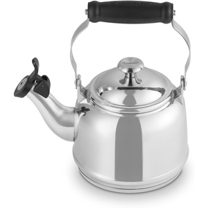 image:imageLe Creuset Enamel On Steel Demi Tea Kettle 125 qt NectarStainless Steel