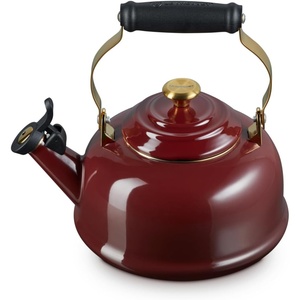 image:imageLe Creuset Enamel On Steel Whistling Tea Kettle 17 qt NectarGarnet