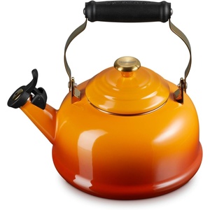 image:imageLe Creuset Enamel On Steel Whistling Tea Kettle 17 qt NectarPersimmon