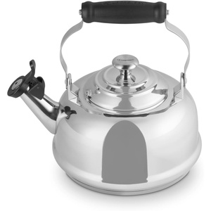 image:imageLe Creuset Enamel On Steel Whistling Tea Kettle 17 qt NectarStainless Steel