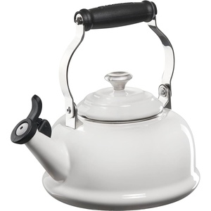 image:imageLe Creuset Enamel On Steel Whistling Tea Kettle 17 qt NectarWhite