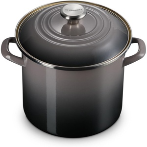 image:imageLe Creuset Enamel on Steel Traditional Stockpot 6 qt WhiteGoldOyster