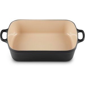 image:imageLe Creuset Enameled Cast Iron Rectangular Roaster 525 qt Nectar  525 qt 98 x 13Licorice