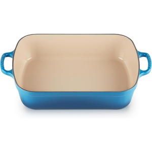 image:imageLe Creuset Enameled Cast Iron Rectangular Roaster 525 qt Nectar  525 qt 98 x 13Marseille