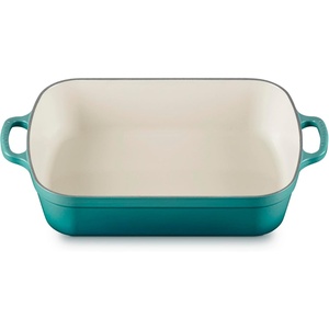 image:imageLe Creuset Enameled Cast Iron Rectangular Roaster 525 qt Nectar  525 qt 98 x 13Riviera