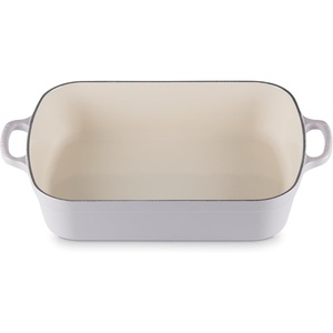 image:imageLe Creuset Enameled Cast Iron Rectangular Roaster 525 qt Nectar  525 qt 98 x 13Shallot