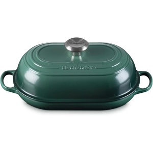 image:imageLe Creuset Enameled Cast Iron Round Bread Oven 95 inch LicoriceCrucibleArtichaut