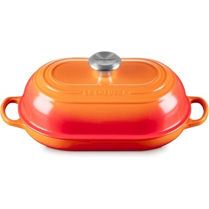 image:imageLe Creuset Enameled Cast Iron Round Bread Oven 95 inch LicoriceCrucibleFlame