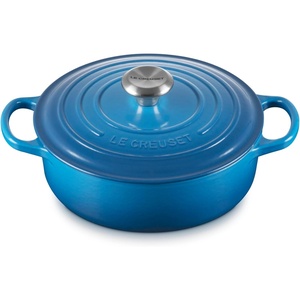 image:imageLe Creuset Enameled Cast Iron Round Wide Dutch Oven 35 qt NectarMarseille