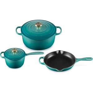 image:imageLe Creuset Enameled Cast Iron Signature Cookware Set 5 pc NectarRiviera