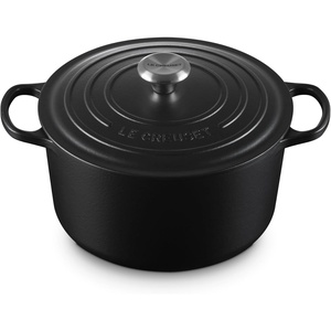 image:imageLe Creuset Enameled Cast Iron Signature Deep Round Oven 65 qt NectarLicorice