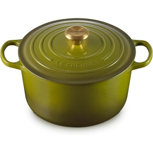 image:imageLe Creuset Enameled Cast Iron Signature Deep Round Oven 65 qt NectarOlive
