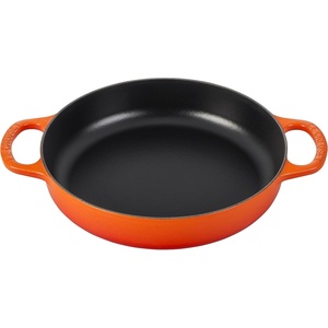 image:imageLe Creuset Enameled Cast Iron Signature Everyday Pan 11 NectarFlame