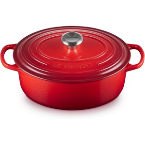 image:imageLe Creuset Enameled Cast Iron Signature Oval Dutch Oven 675 qt NectarCerise