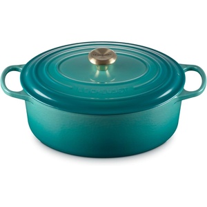 image:imageLe Creuset Enameled Cast Iron Signature Oval Dutch Oven 675 qt NectarRiviera