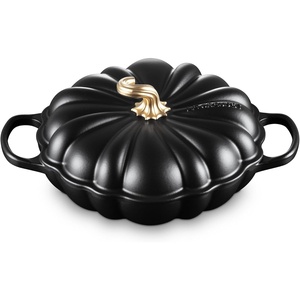 image:imageLe Creuset Enameled Cast Iron Signature Pumpkin Braiser 275 qt NectarLicorice