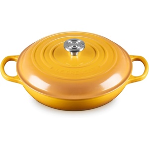 image:imageLe Creuset Enameled Cast Iron Signature Round Braiser 35 qt NectarNectarCrucible Knob