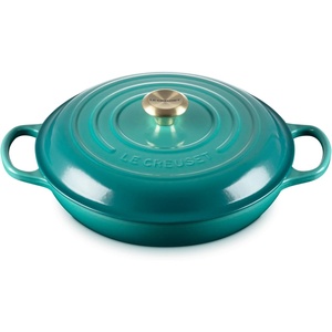 image:imageLe Creuset Enameled Cast Iron Signature Round Braiser 35 qt NectarRiviera