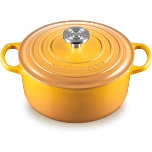 image:imageLe Creuset Enameled Cast Iron Signature Round Dutch Oven 725 qt NectarNectarCrucible Knob