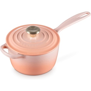 image:imageLe Creuset Enameled Cast Iron Signature Saucepan 225 qt NectarPeche