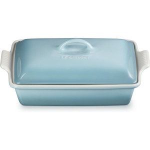 image:imageLe Creuset Stoneware Covered Rectangular Casserole 12 x 9 Nectar  4 qt 12 x 9Sea Salt