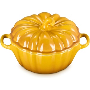 image:imageLe Creuset Stoneware Figural Pumpkin Petite Cocotte 12 oz NectarNectar