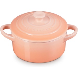 image:imageLe Creuset Stoneware Mini Round Cocotte 8oz NectarPeche
