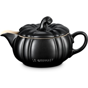 image:imageLe Creuset Stoneware Pumpkin Gravy Boat with Lid 14 oz LicoriceLicorice