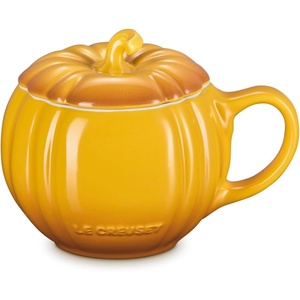 image:imageLe Creuset Stoneware Pumpkin Mug with Lid 14 oz NectarNectar