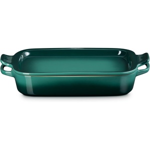 image:imageLe Creuset Stoneware Rectangular Dish with Platter Lid 3 qt NectarArtichaut
