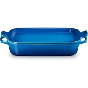 image:imageLe Creuset Stoneware Rectangular Dish with Platter Lid 3 qt NectarMarseille
